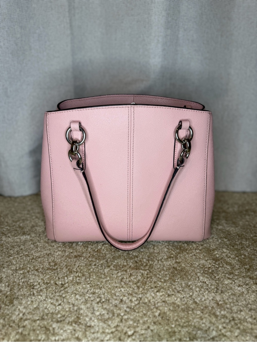 Coach Blush Pink Leather Purse - Picture 2 of 5